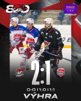 Ve 31. kole @maxaligacz jsme porazili @hcporuba 2:1🙌🏻 #spolecne #chomutov