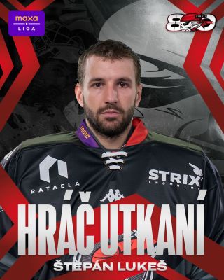 Hráčem utkání jste i tentokrát odhlasovali Štěpána Lukeše. 🥅