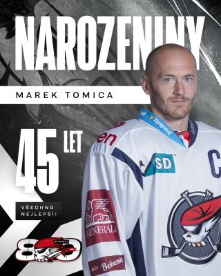 Za A-tým Pirátů odehrál 273 utkání, byl i kapitánem a dnes slaví 45. narozeniny 🥳🎁. Všechno nejlepší @14_tomba 🥳🎈.